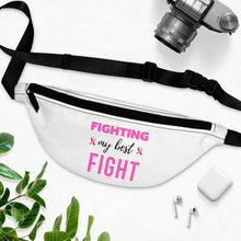 Load image into Gallery viewer, Fighting My Best Fight Breast Cancer Fanny Pack