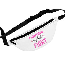 Load image into Gallery viewer, Fighting My Best Fight Breast Cancer Fanny Pack